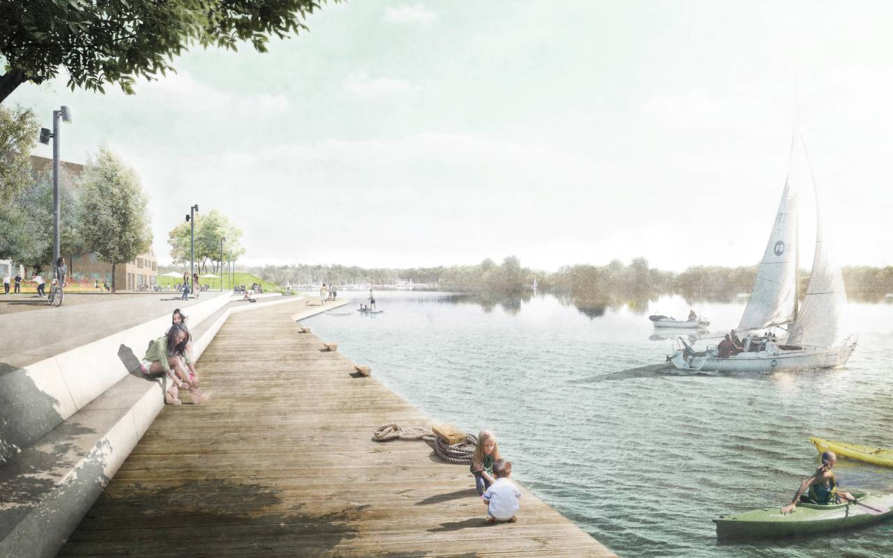 Neues Wohngebiet in Wedau