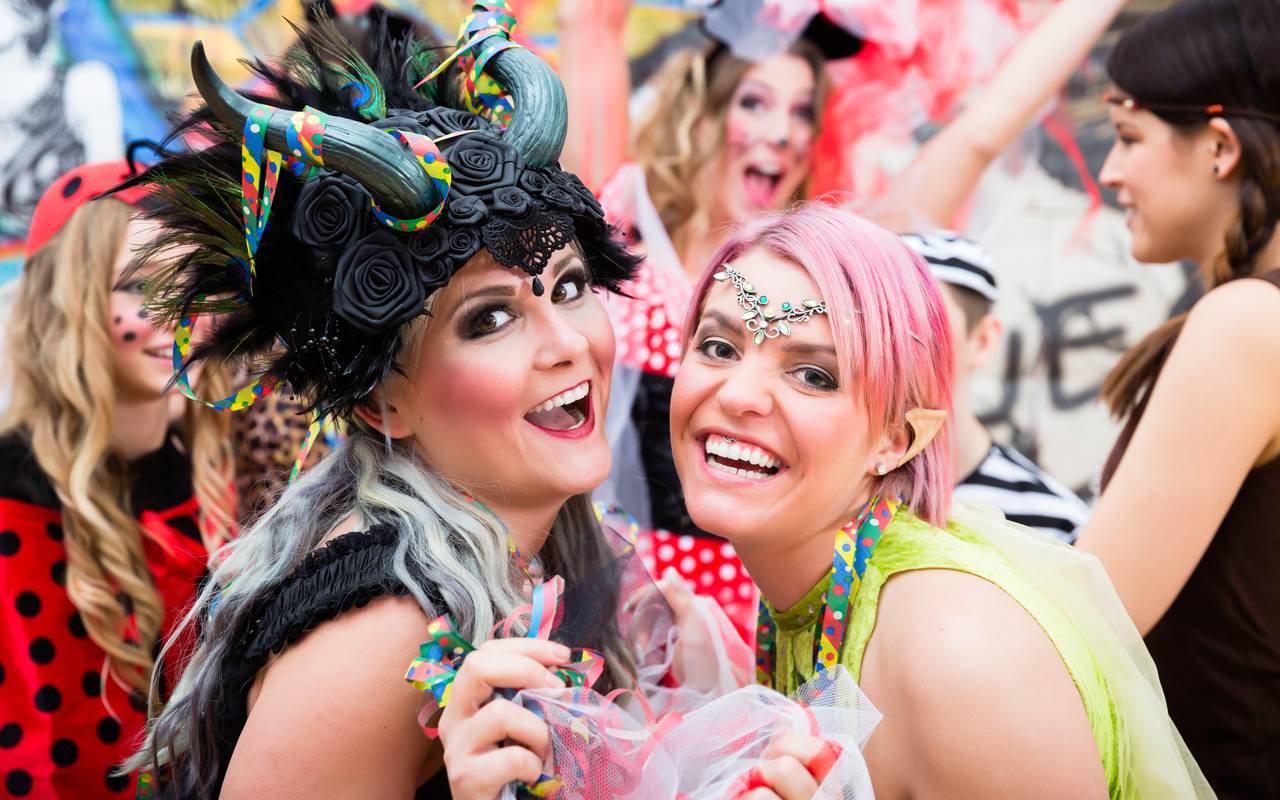 Die Stimmung an Karneval (Symbolbild).