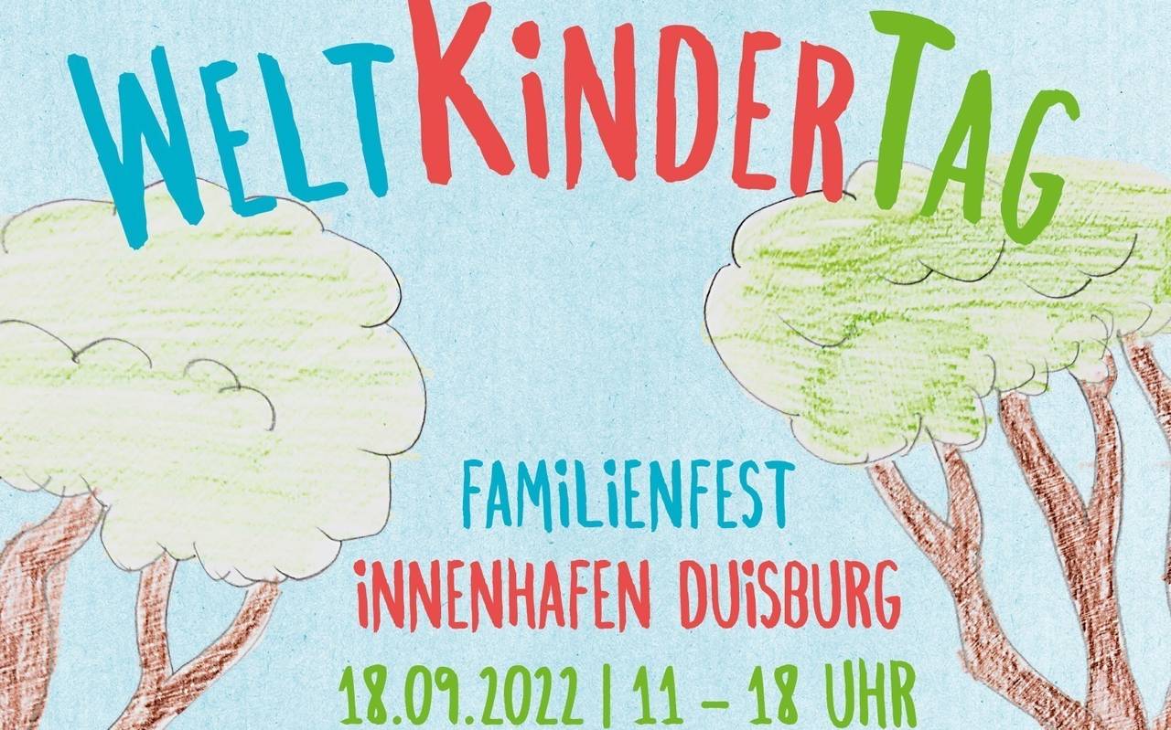 Plakat zum Weltkindertag 2022