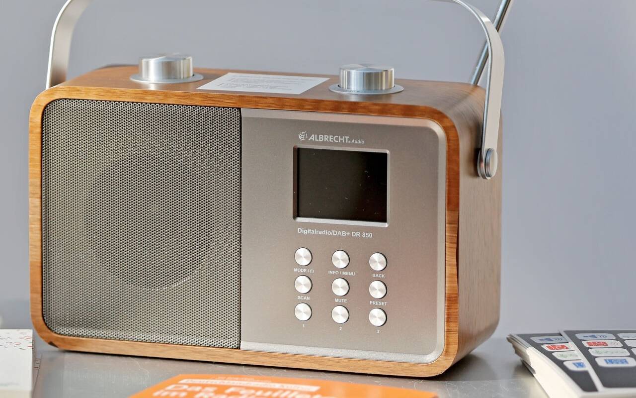 Ein Radio mit Digitalempfang.