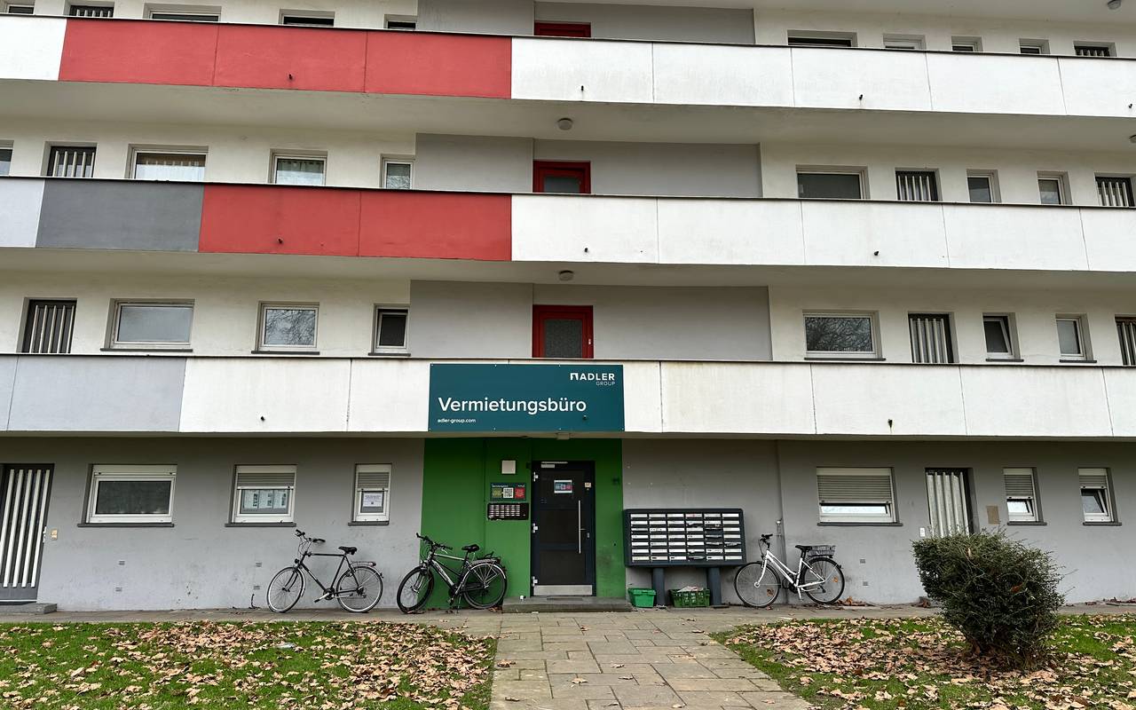 Eingangstür Beethovenstraße 11 in Duisburg-Rheinhausen