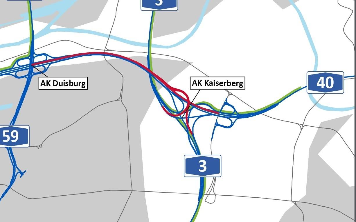 Vollsperrung A40