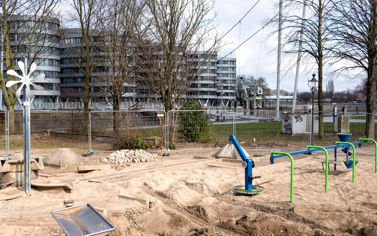 Wasserspielplatz am Innenhafen wird erneuert