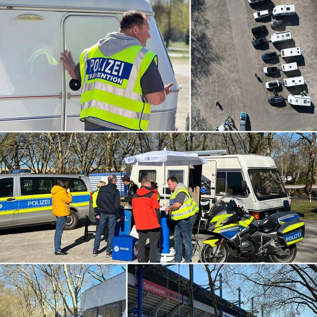 Fahrzeug-Wiegeaktion auf MSV-Parkplatz