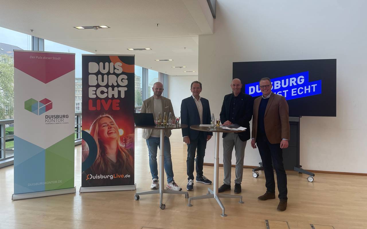 Duisburg Kontor stellt das neue Konzept für das Frühlingsfest vor.