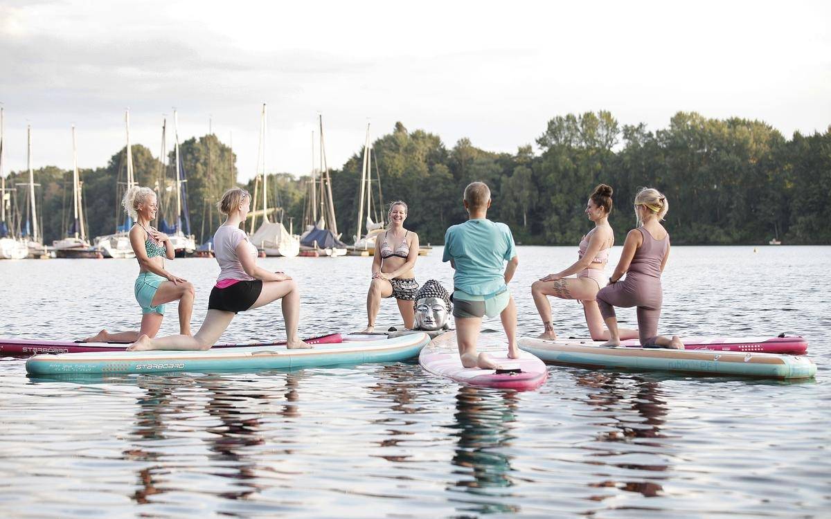 Ab sofort kann man bei ALOHA SUP am Wambachsee Boards leihen und Kurse rund ums Thema SUP besuchen.
