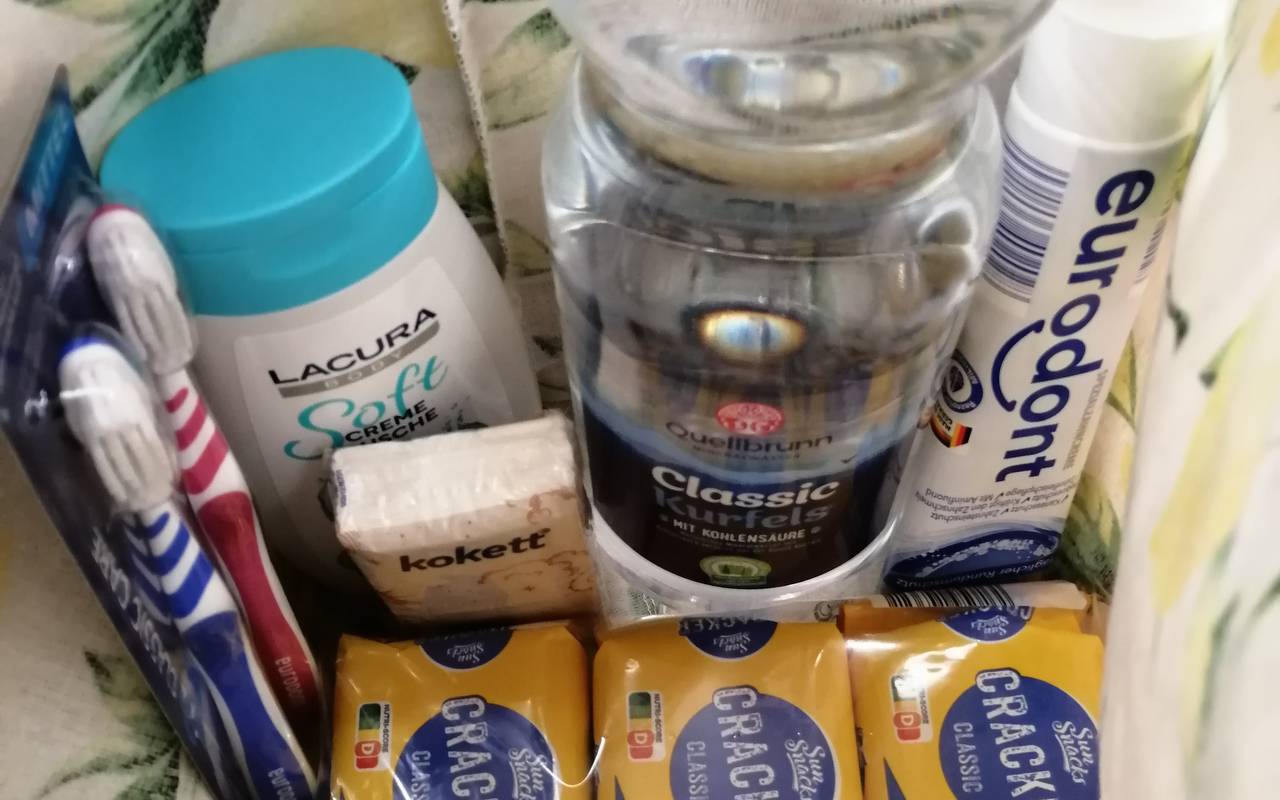 Straßenbeutel für Obdachlose in Duisburg