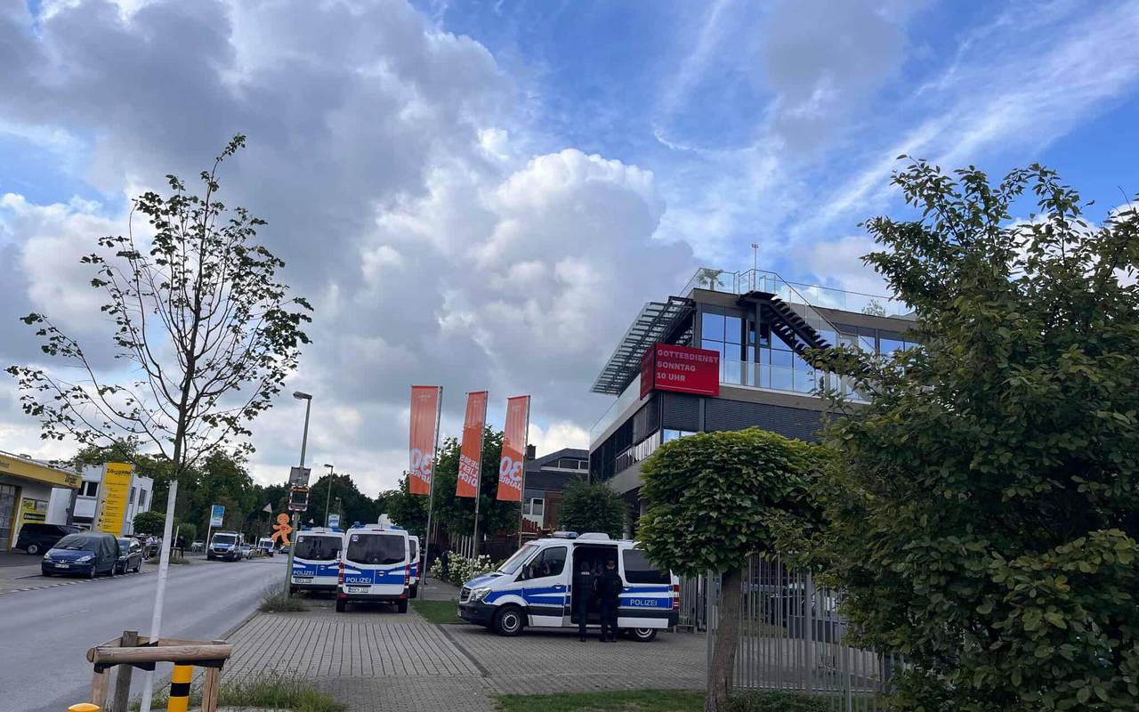 Polizeieinsatz am Wera Forum