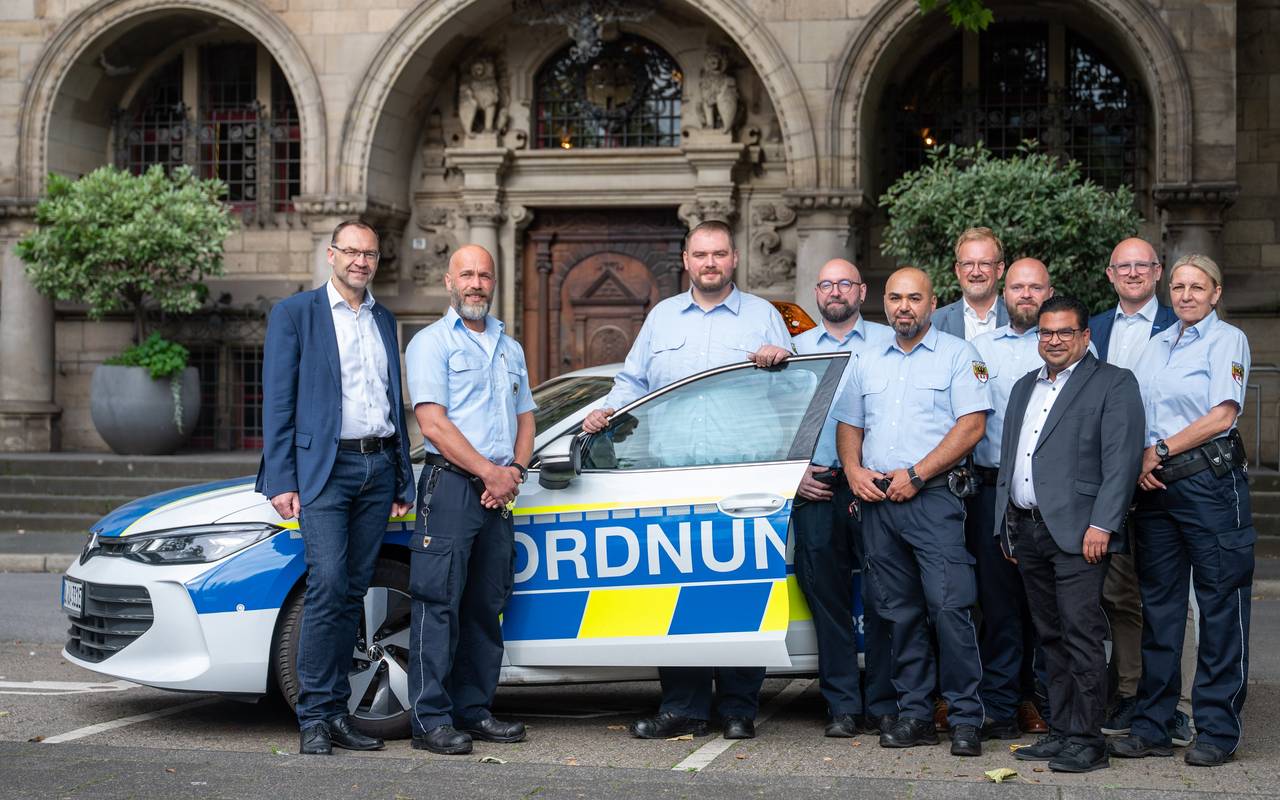 Der Bezirksdienst beim Städtischen Außendienst des Bürger- und Ordnungsamtes nimmt aktuell seinen Dienst auf.
