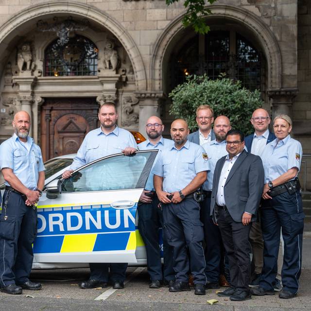 Der Bezirksdienst beim Städtischen Außendienst des Bürger- und Ordnungsamtes nimmt aktuell seinen Dienst auf.