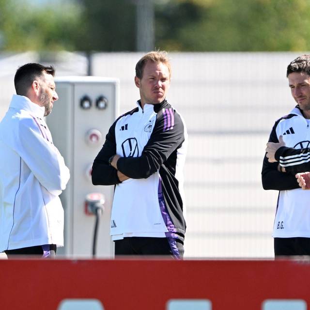 Abschlusstraining Nationalmannschaft