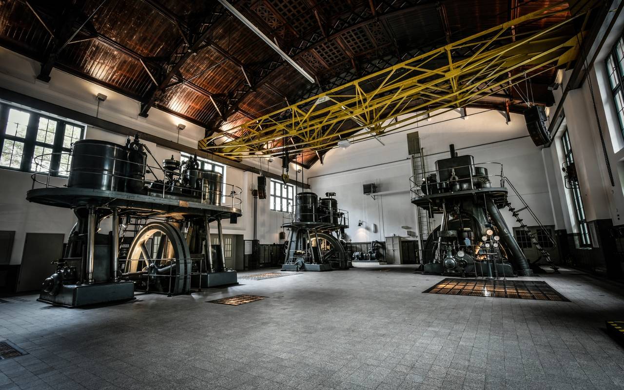 Das historische Wasserwerk Bockum zeigt, wie die Trinkwasserversorgung vor über 100 Jahren funktioniert hat.