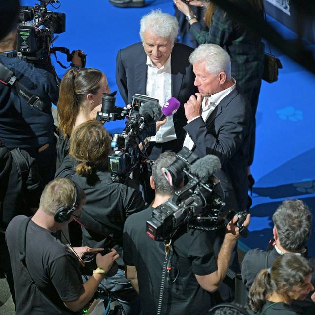 Verleihung des TV- und Streaming-Awards "Blauer Panther"