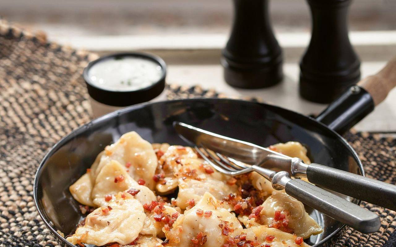 Litauische Teigtaschen Koldūnai