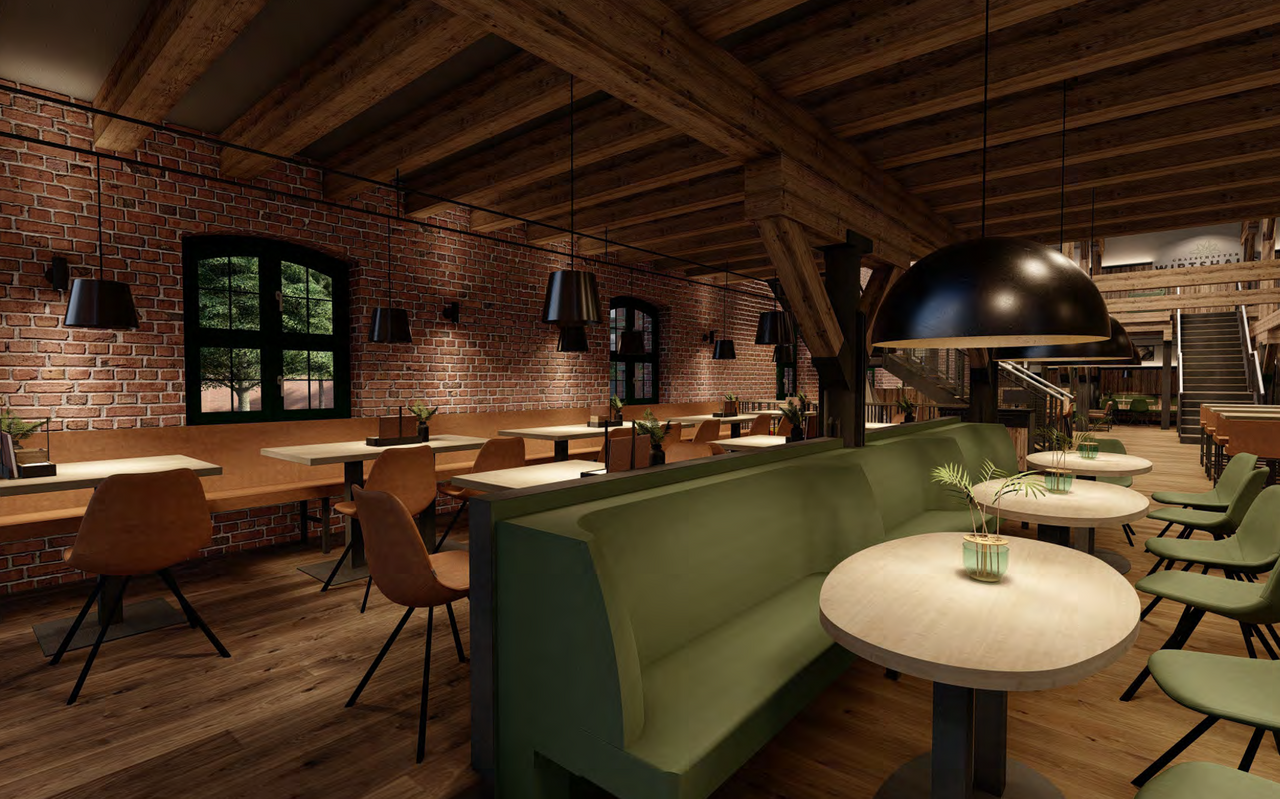 Innenhafen altes Diebels Grafschaft neues Wirtshaus