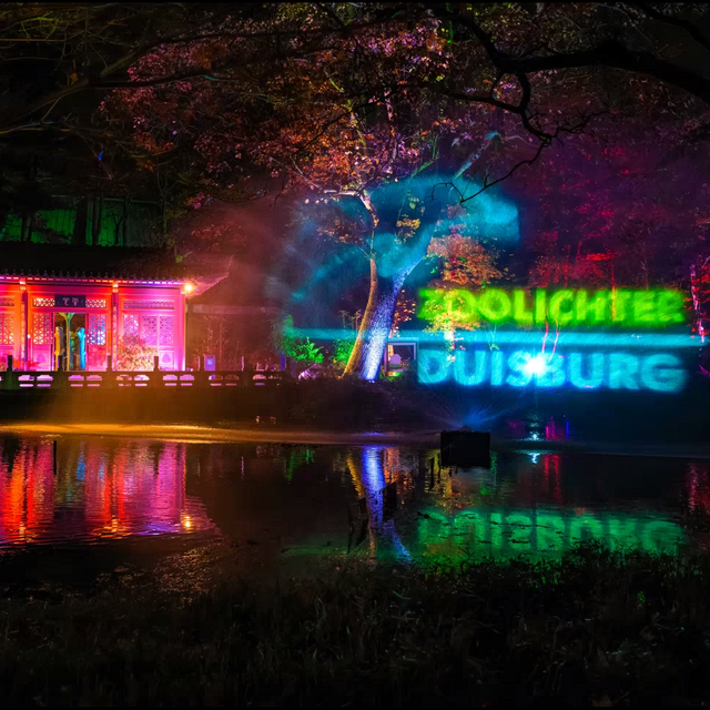 Zoolichter 2025 in Duisburg