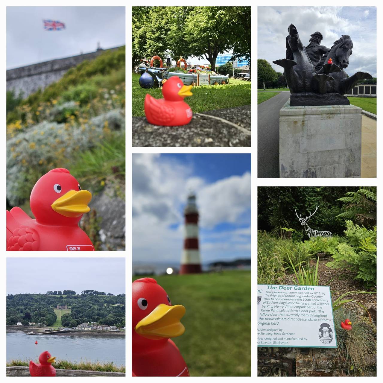 Ente Dieter macht Urlaub - mit euch!