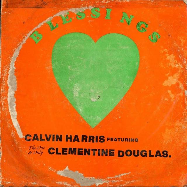 Das Art-Cover zum neuen Song von Calvin Harris und Clementine Douglas - mit dem Namen "Blessings".