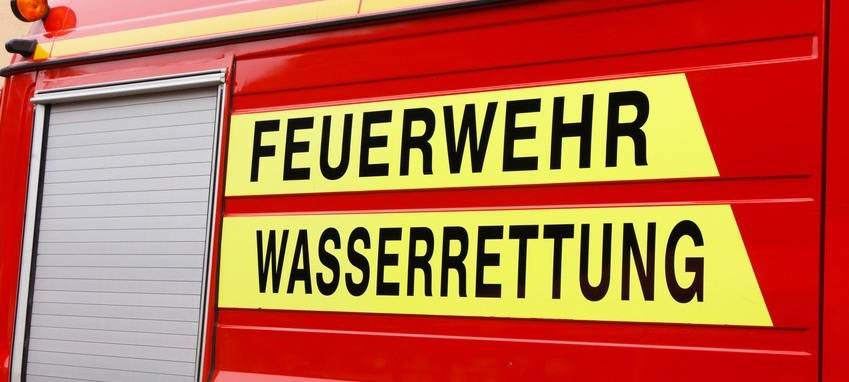 Große Wasserrettungsübung in Duisburg