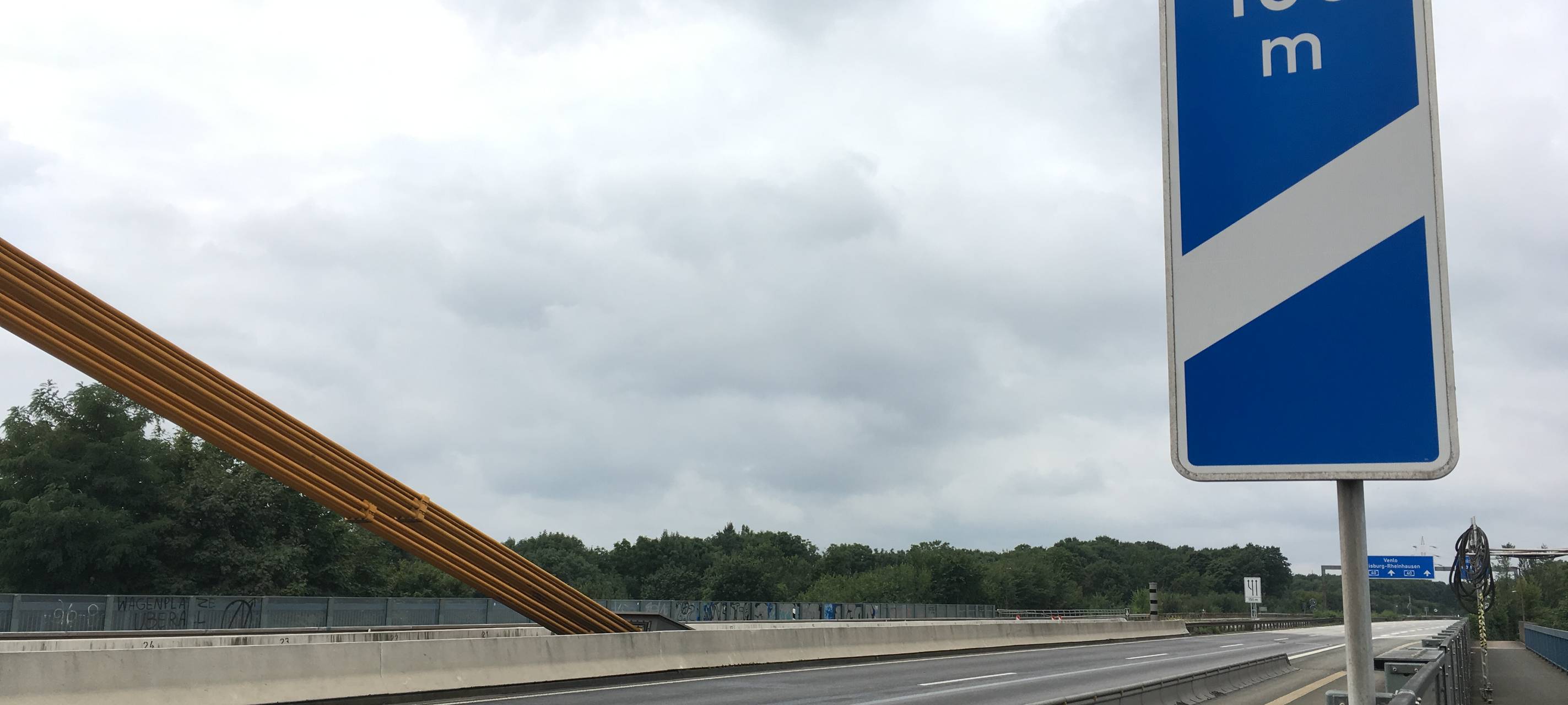 A40-Sperrung am Wochenende