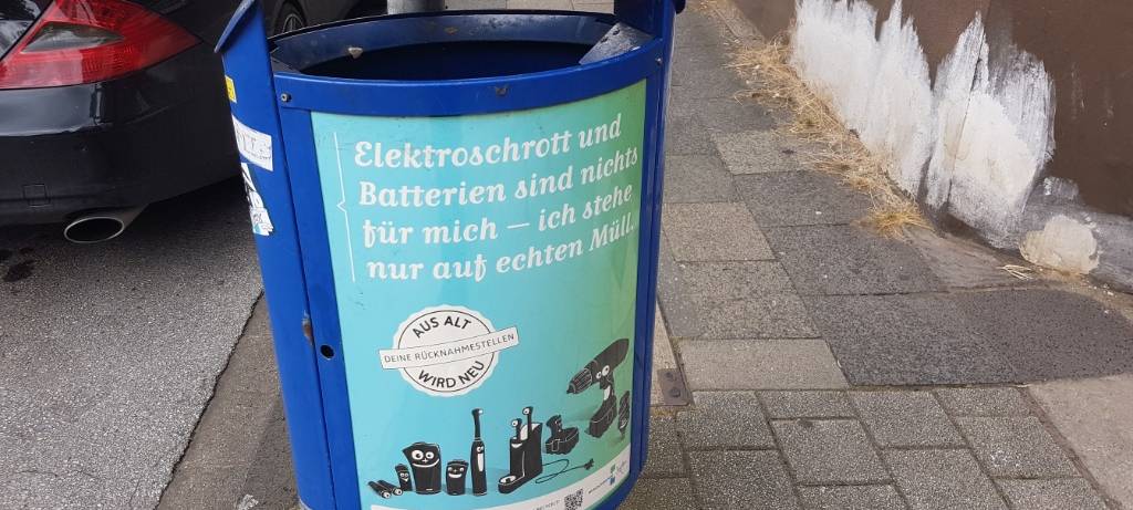 Papierkorb Wirtschaftsbetriebe Duisburg