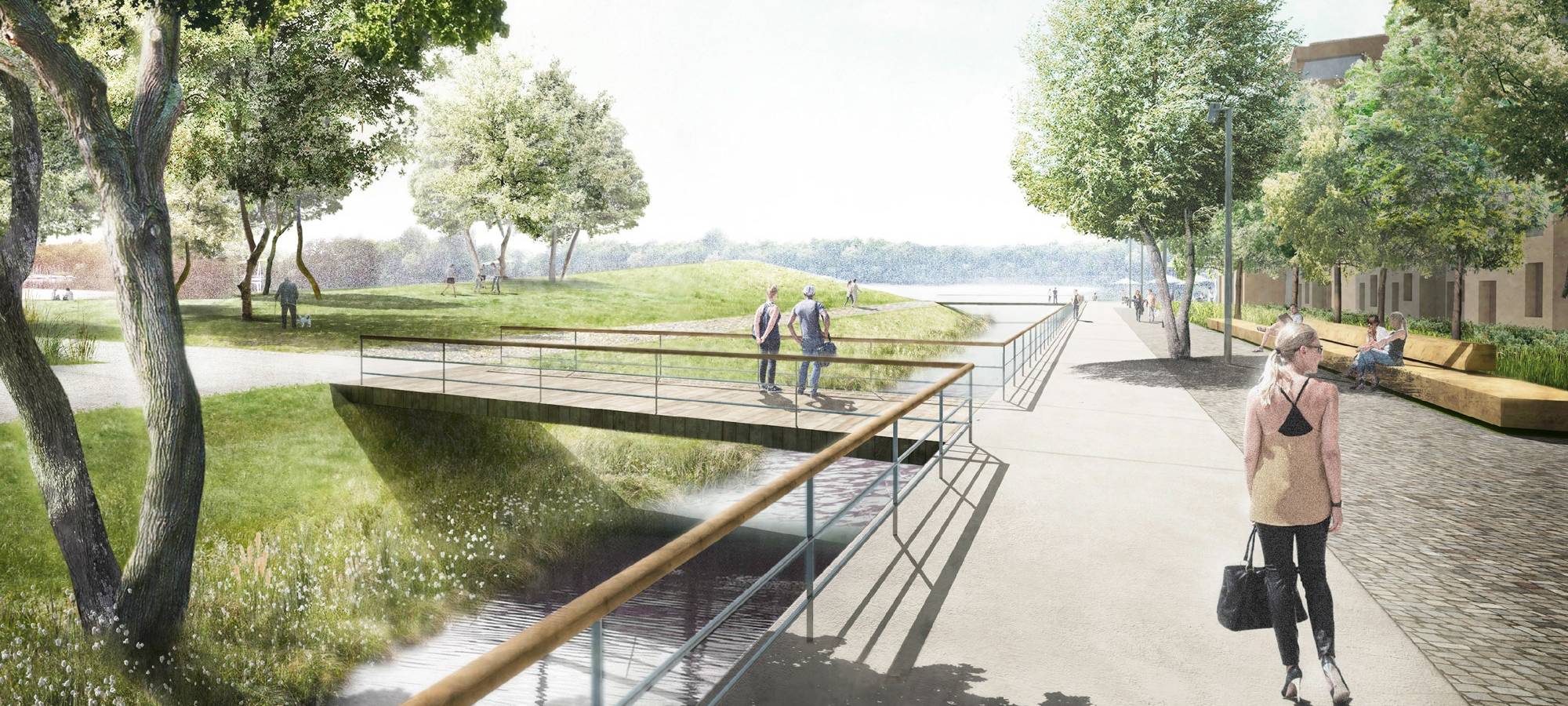 Neues Wohngebiet 6 Seen Wedau