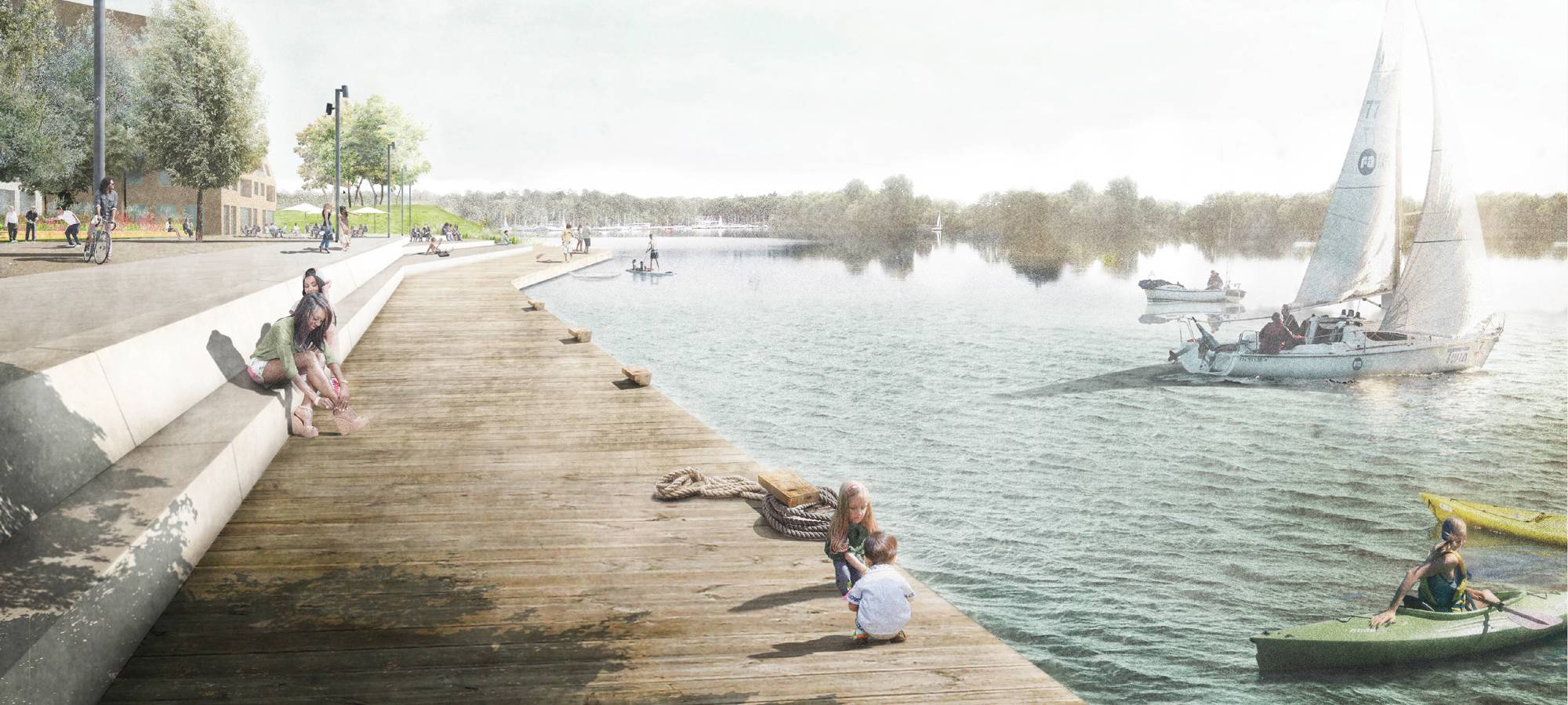 Neues Wohngebiet in Wedau