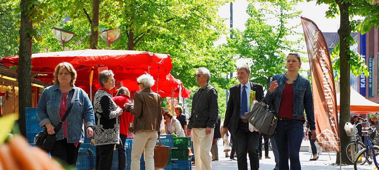 Wochenmarkt-Termine an Ostern