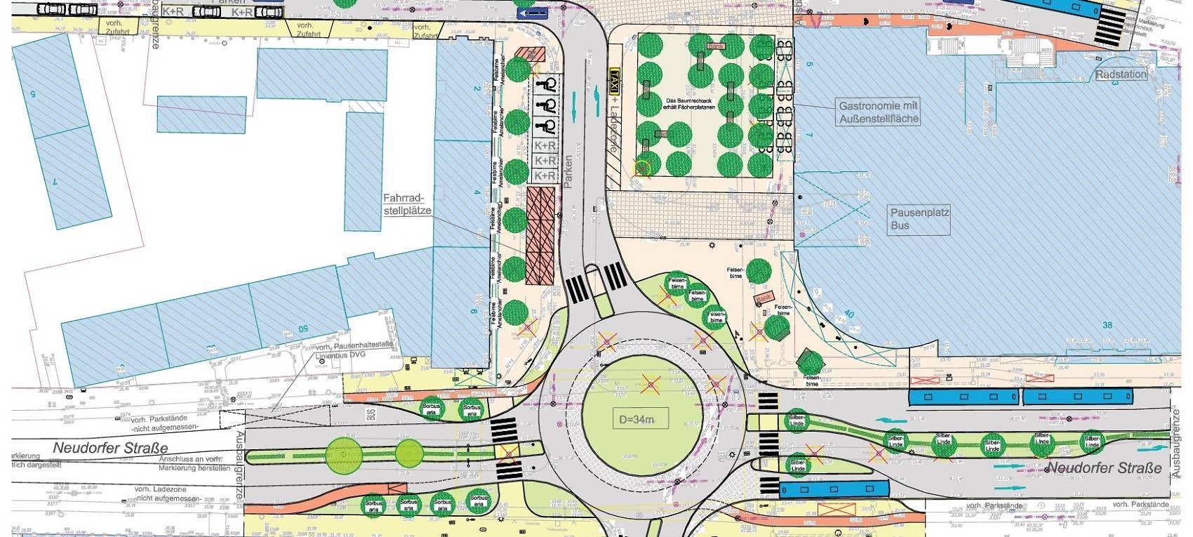 Umbau Hauptbahnhof Osteingang