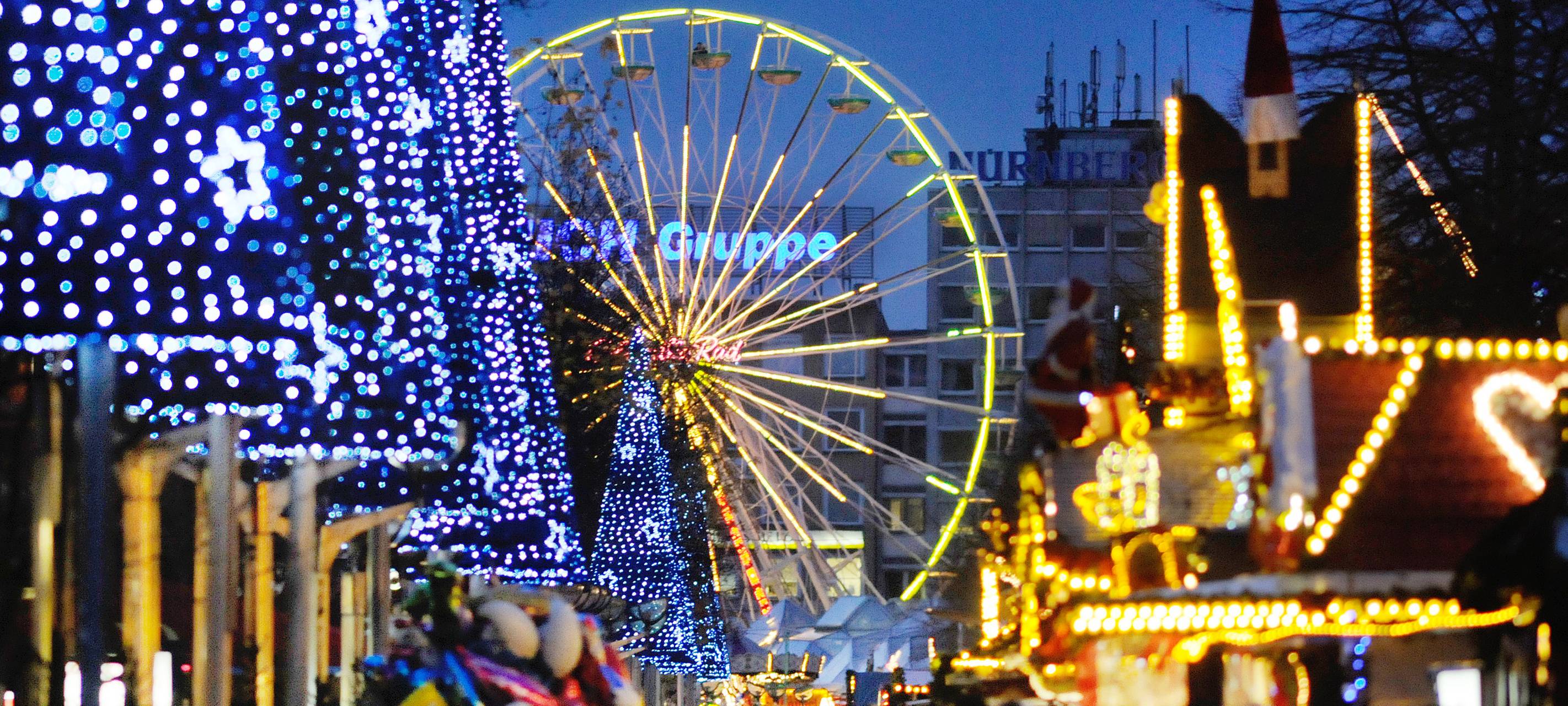 Duisburger Weihnachtsmarkt bekommt wieder ein Riesenrad