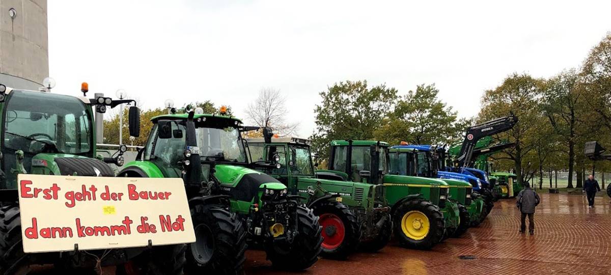 Bauernprotest betrifft auch Duisburg