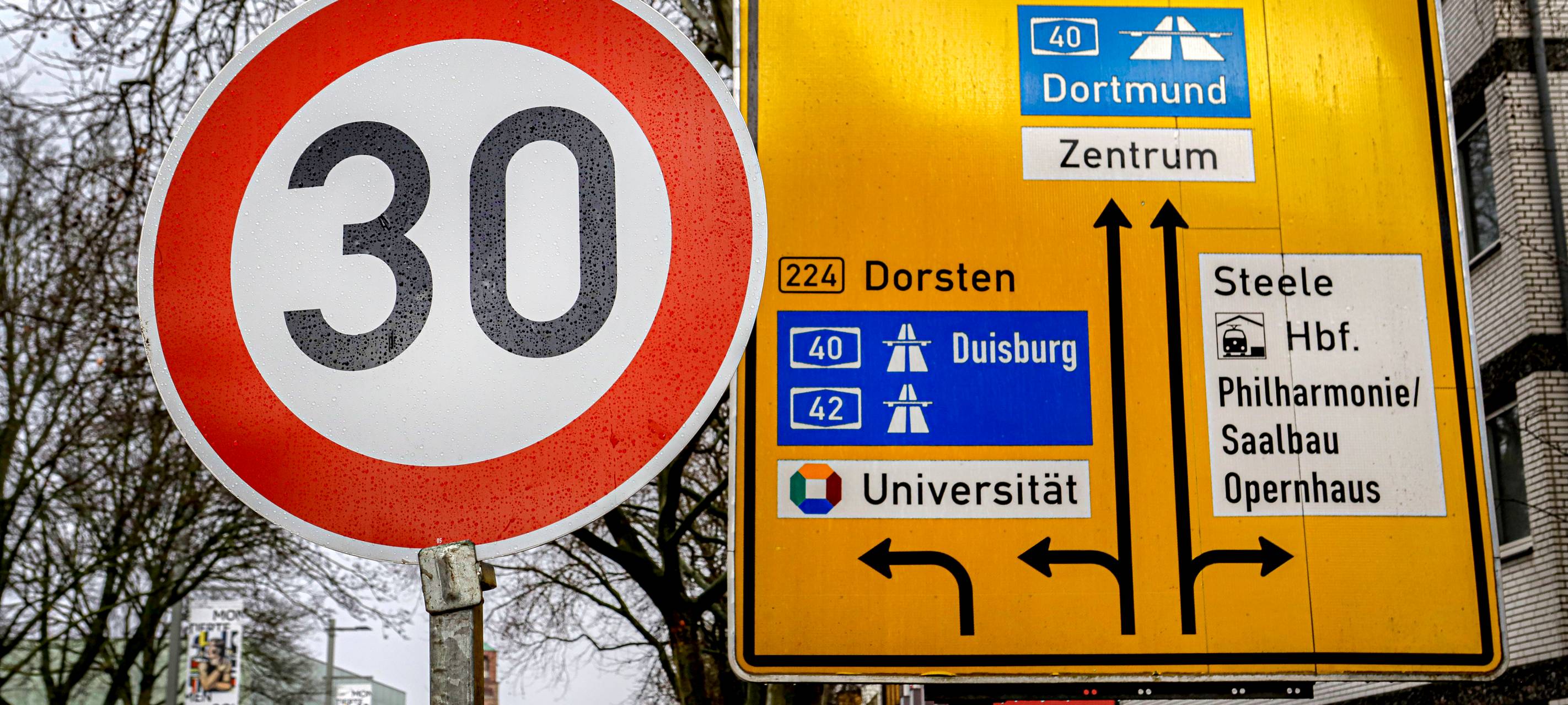 Duisburg setzt sich für Tempo 30 auf Hauptstraßen ein