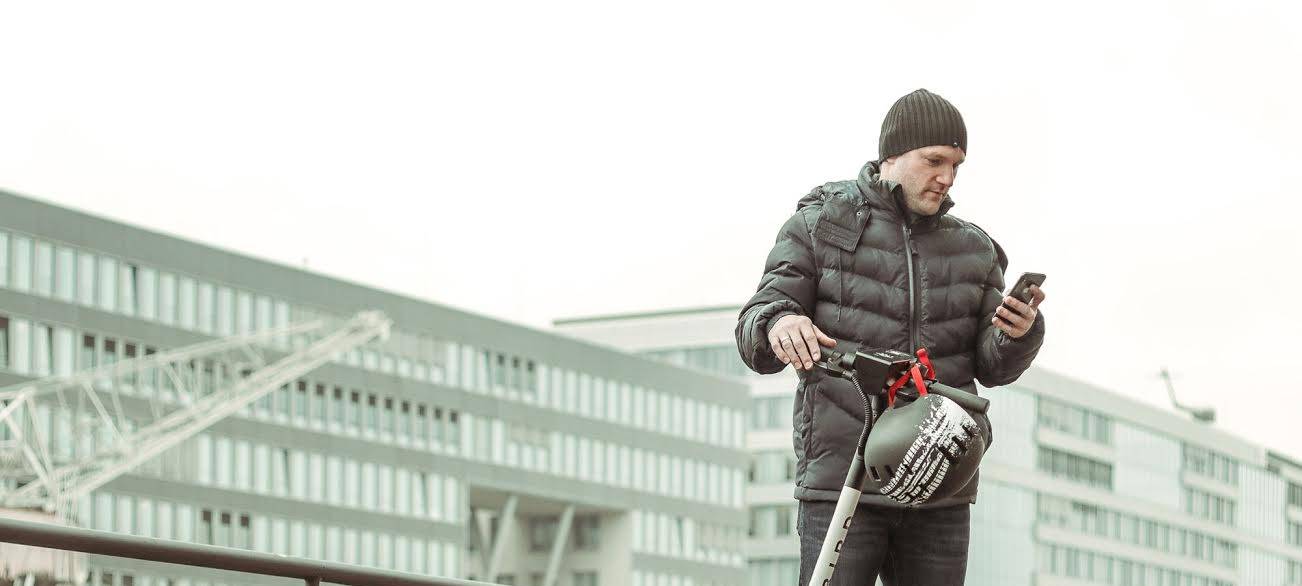 E-Scooter-Verleih jetzt auch in Duisburg