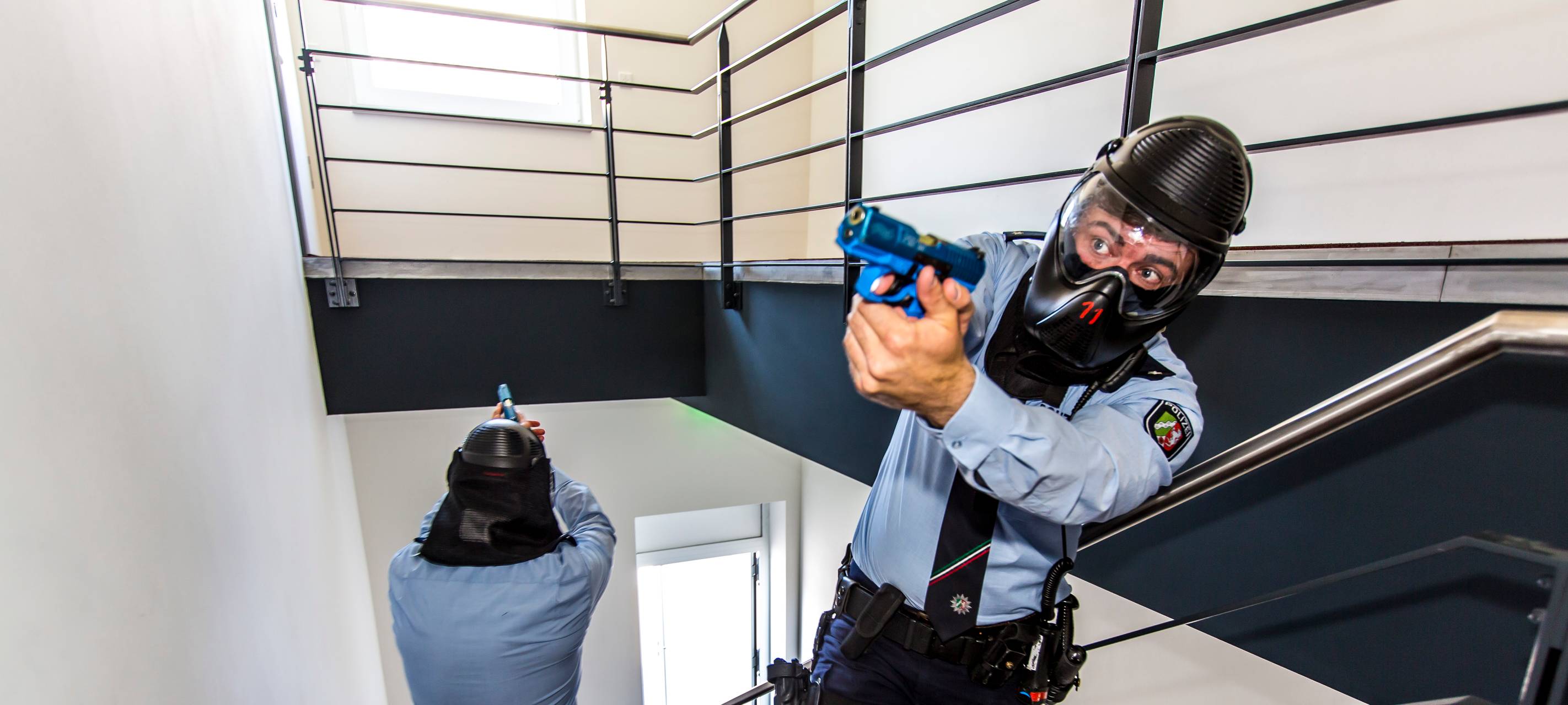 Neues Polizei-Trainingszentrum in Duisburg nimmt Form an