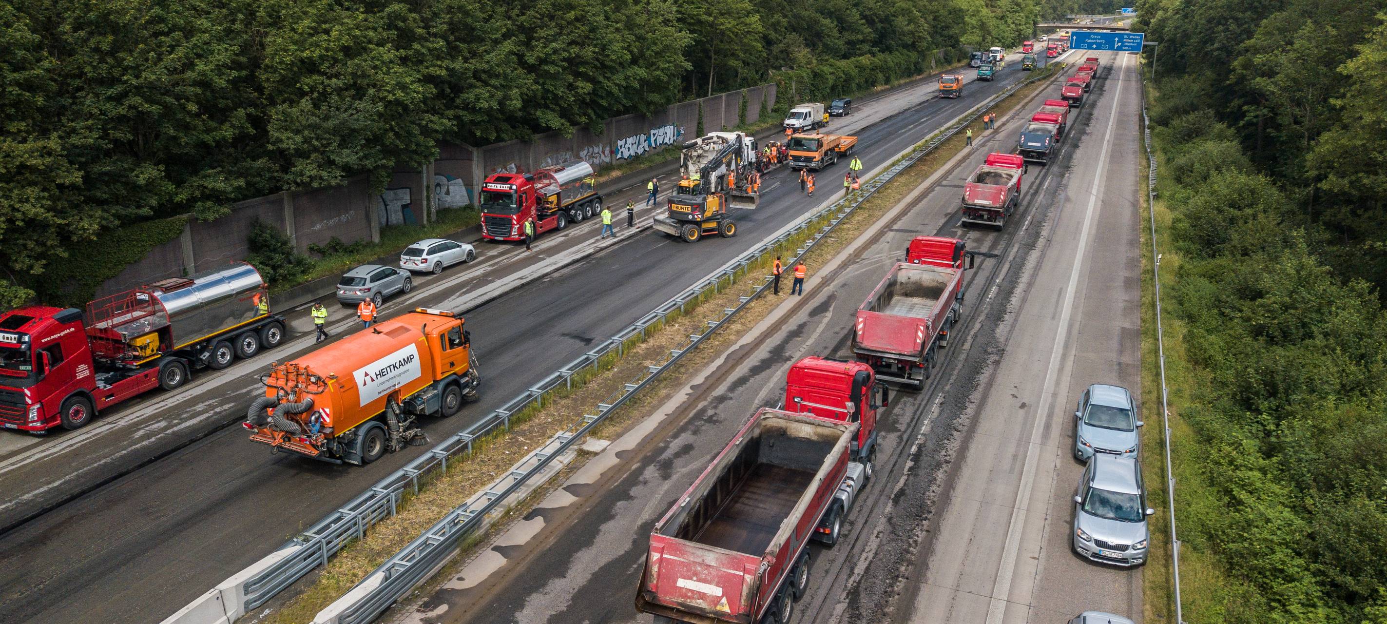 Gute Nachricht: A3-Sperrung aufgehoben