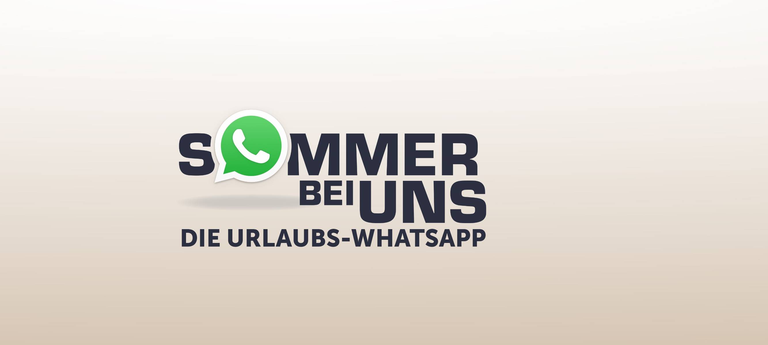Sommer bei uns - die Urlaubs-WhatsApp - "Geschenke im Urlaub"