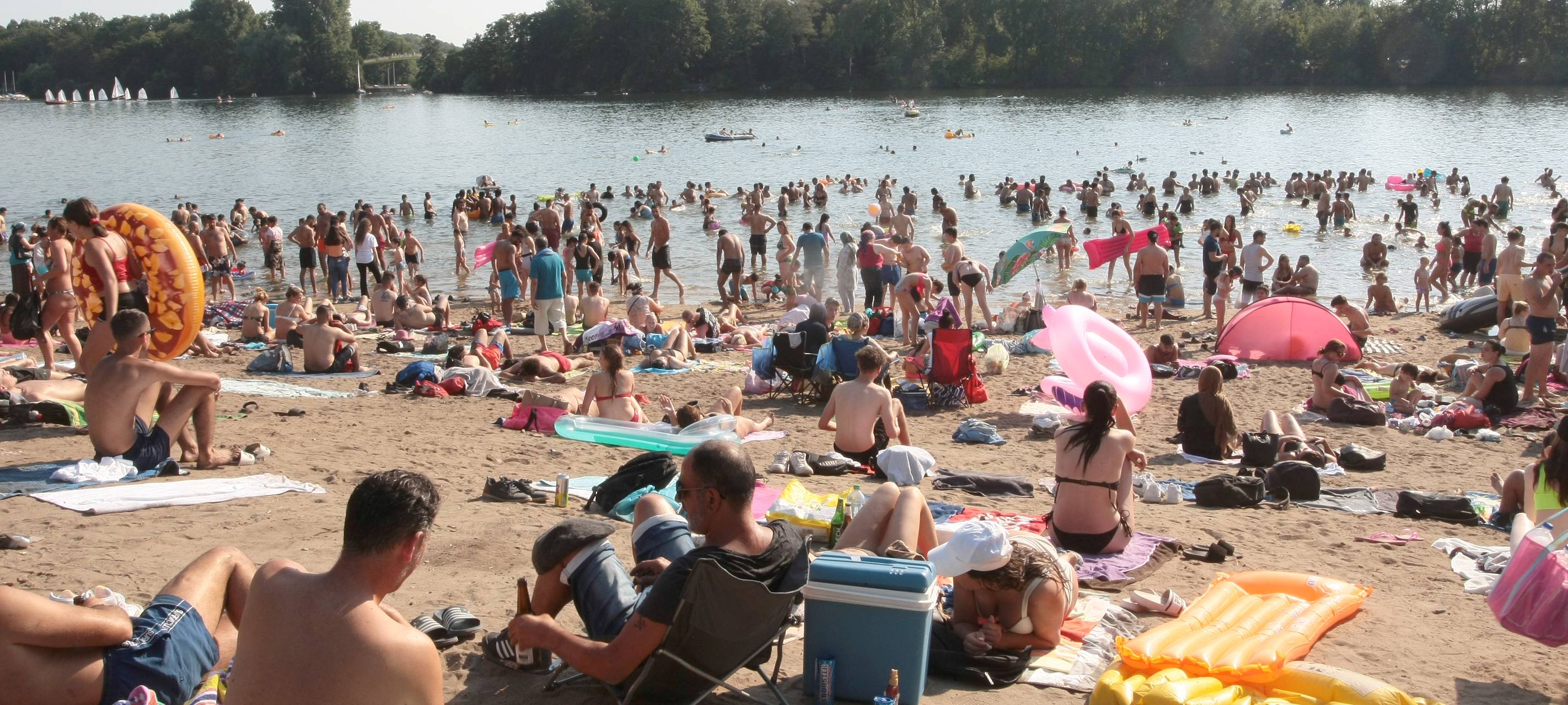 Mann im Masurensee vermisst: Suche eingestellt