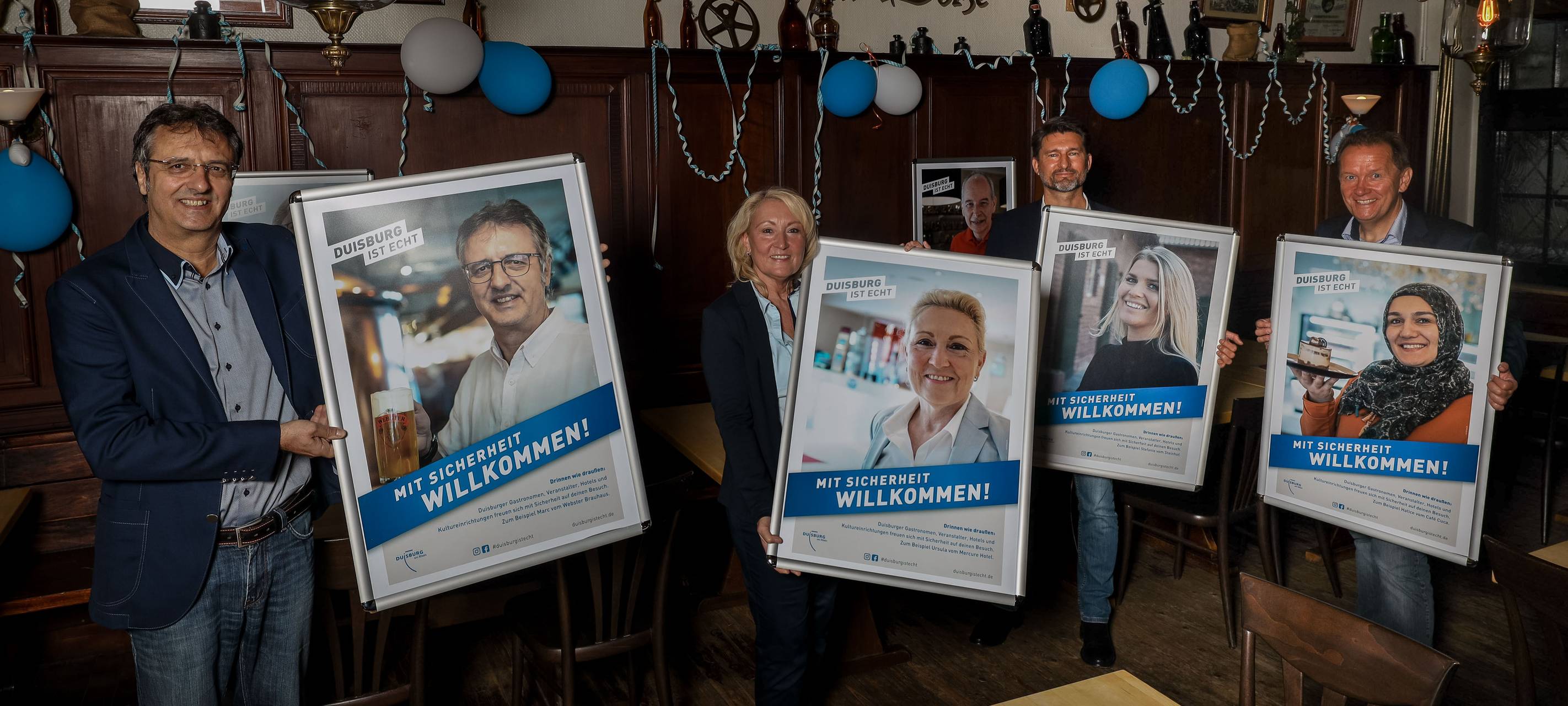 Gastro-Kampagne "Mit Sicherheit Willkommen" startet