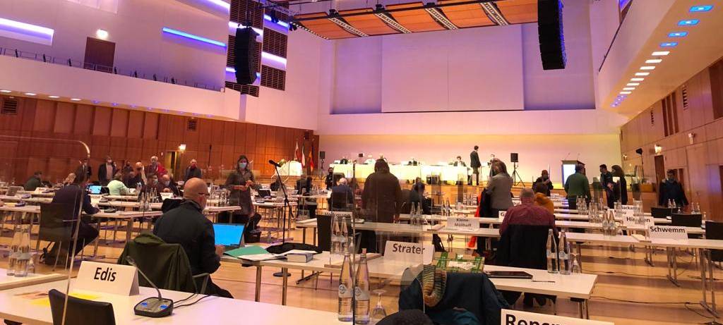 Duisburger Stadtrat tagt in der Mercatorhalle