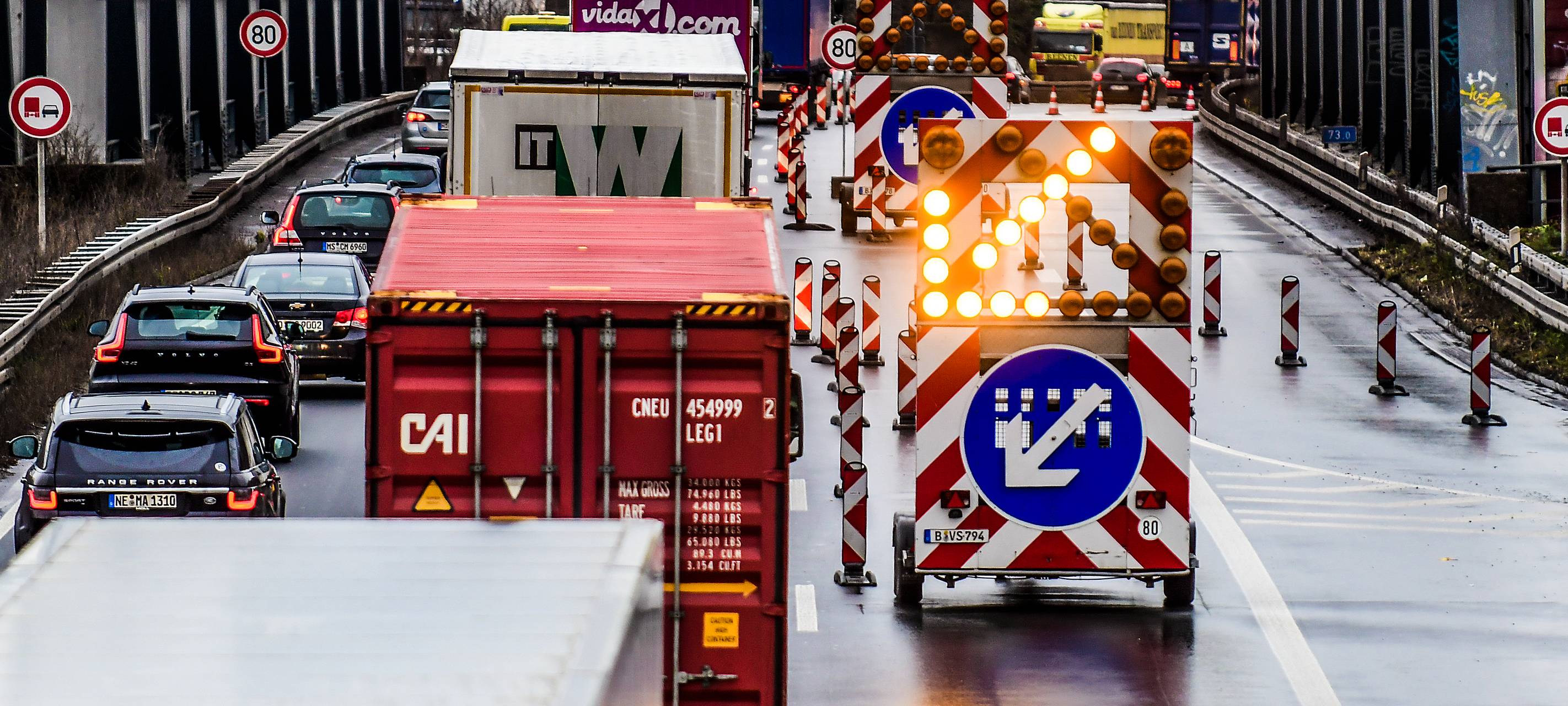 A3-Sperrung soll erst am Abend aufgehoben werden