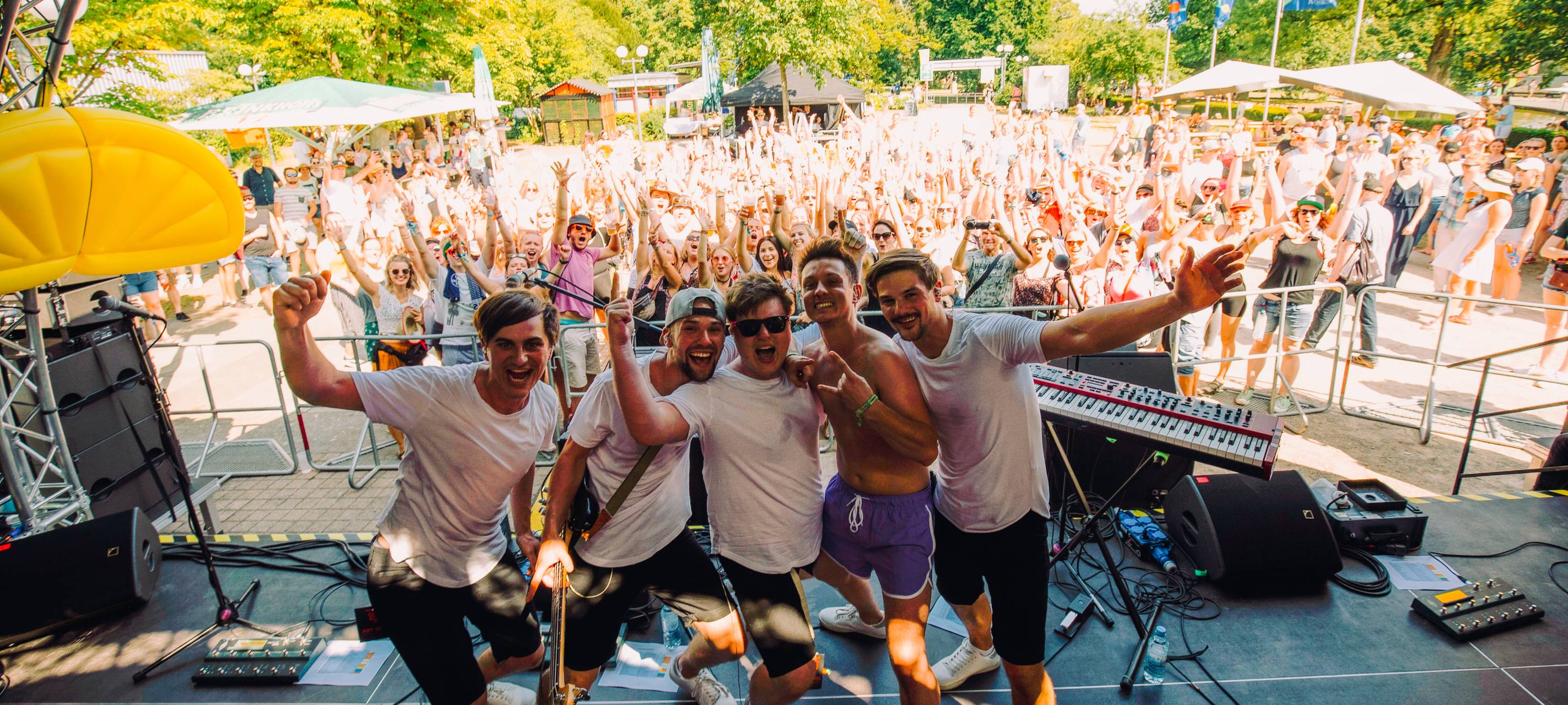 Max Im Parkhaus beim Juicy Beats 2019