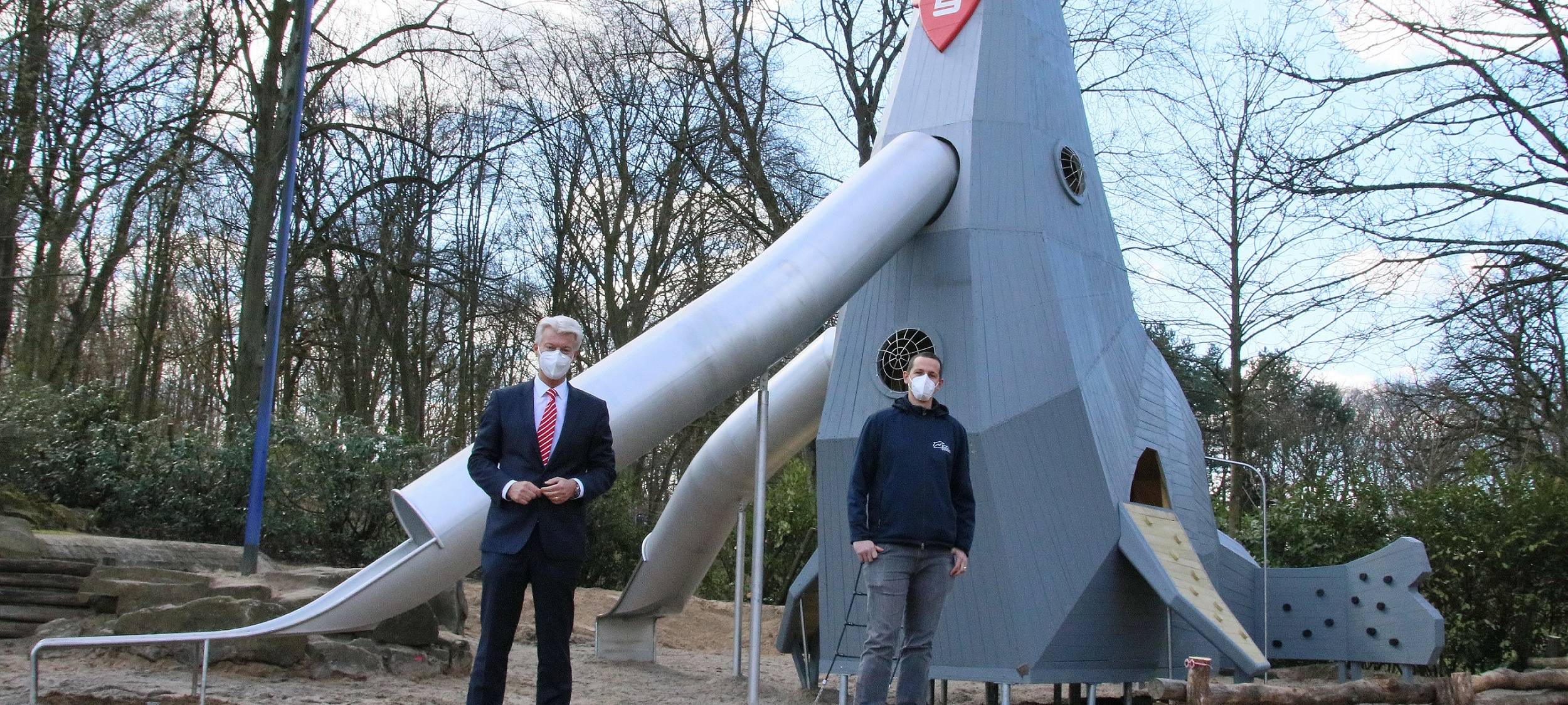 Zoo Duisburg: Neues Spielplatz-Highlight in Gestalt eines Seelöwen