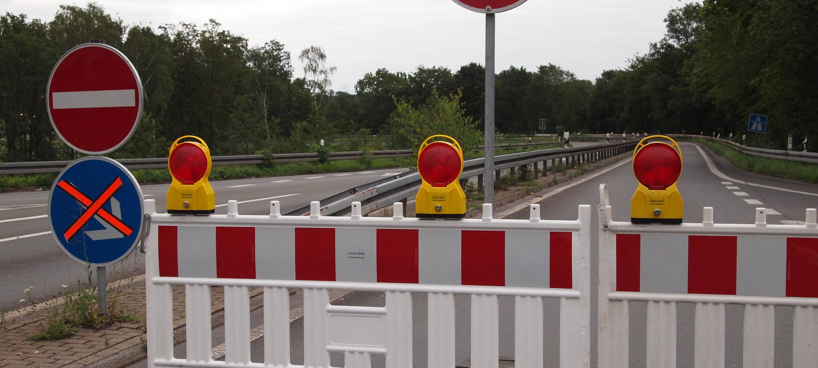 A40 in Duisburg wieder frei