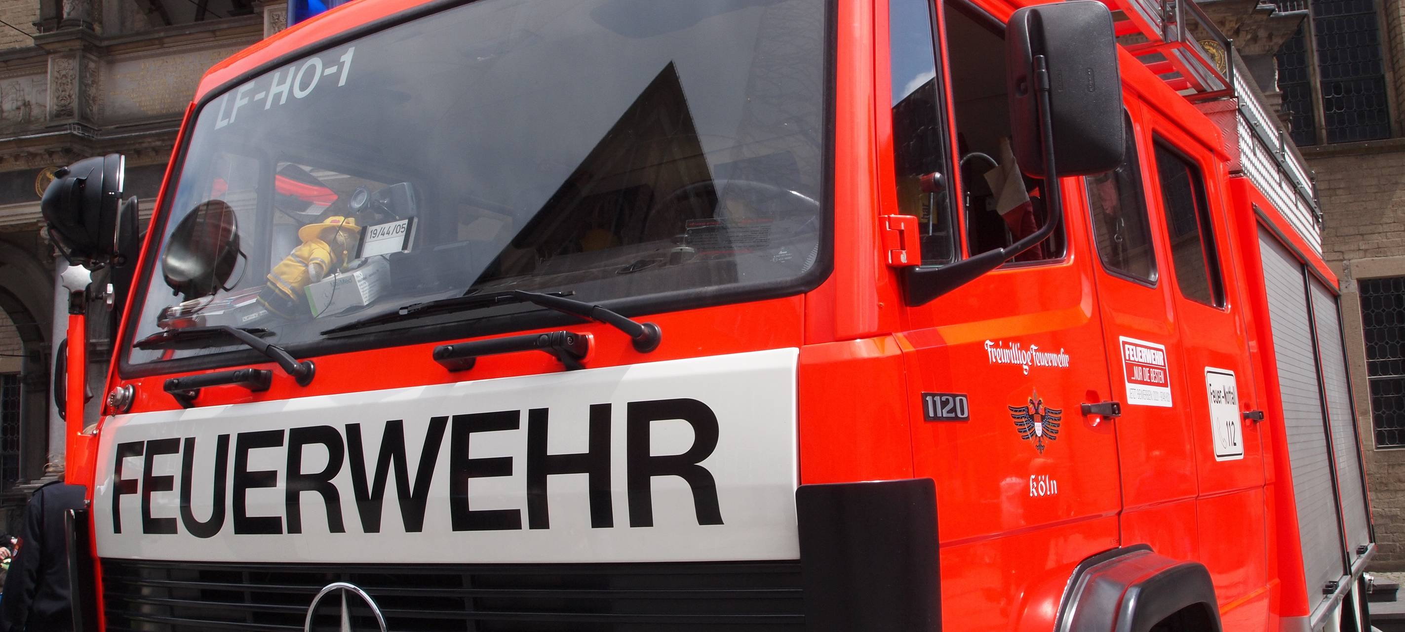 Brand in leerstehender Schule in Röttgersbach