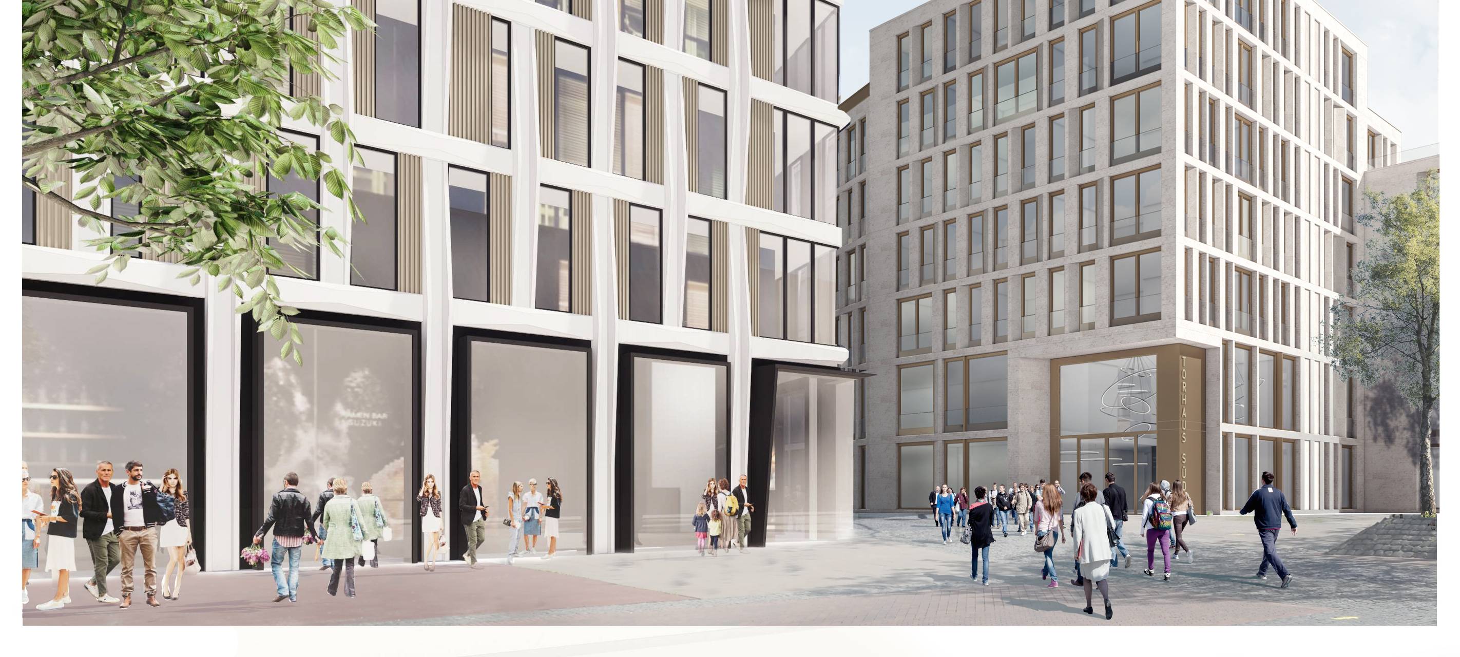 Bauprojekt "Torhäuser" in der Innenstadt