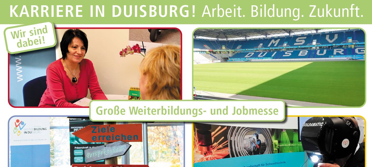 Duisburger Karrieremesse im Stadion