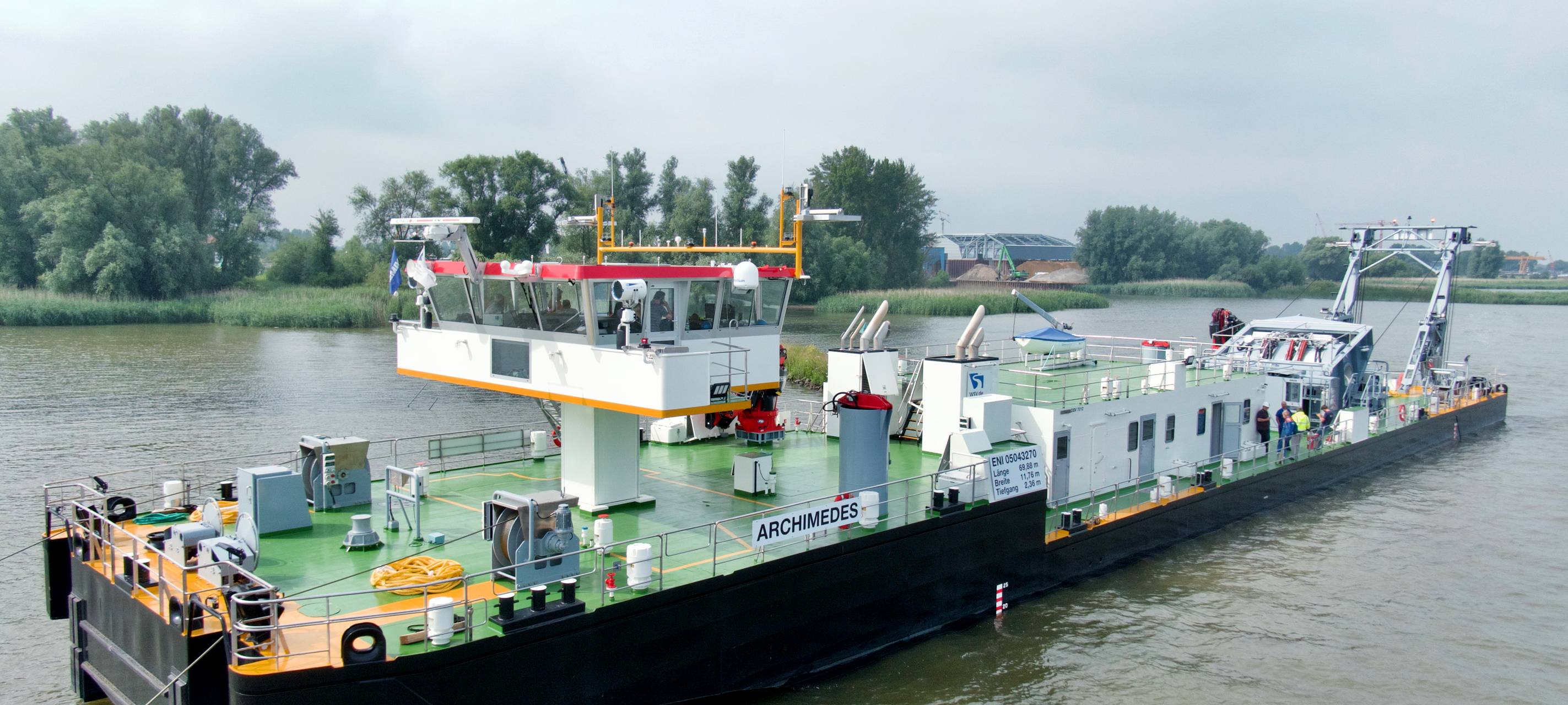 Taucherglockenschiff "Archimedes" getauft