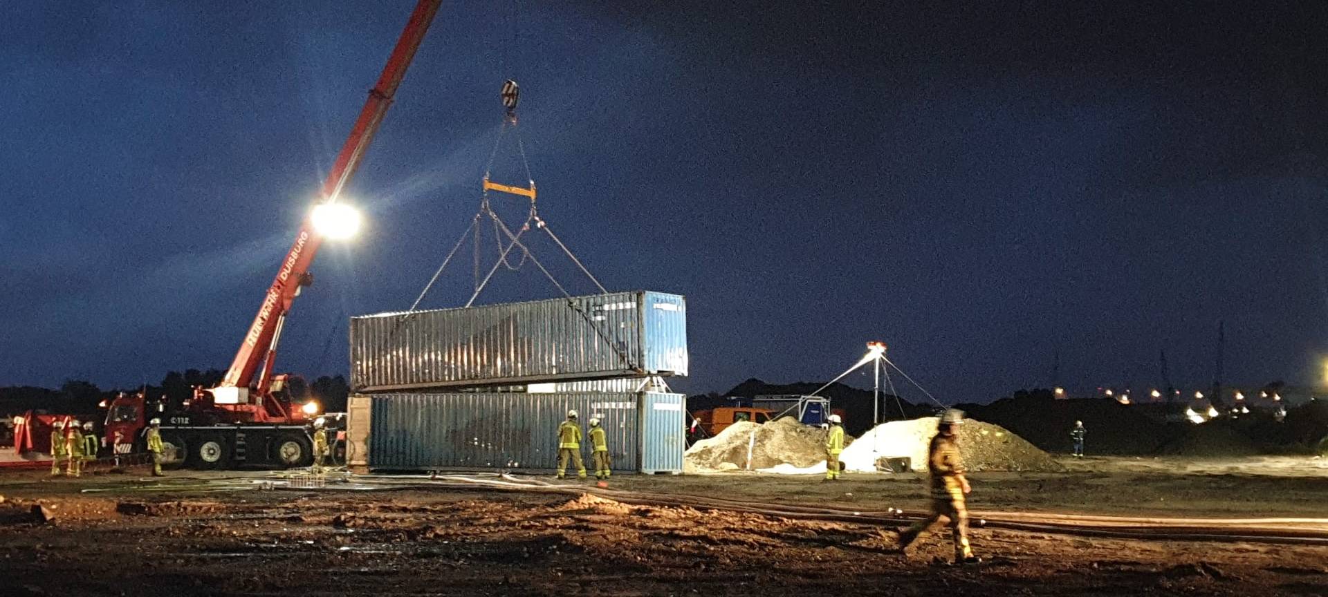 Aufwändige Bombenentschärfung in Ruhrort