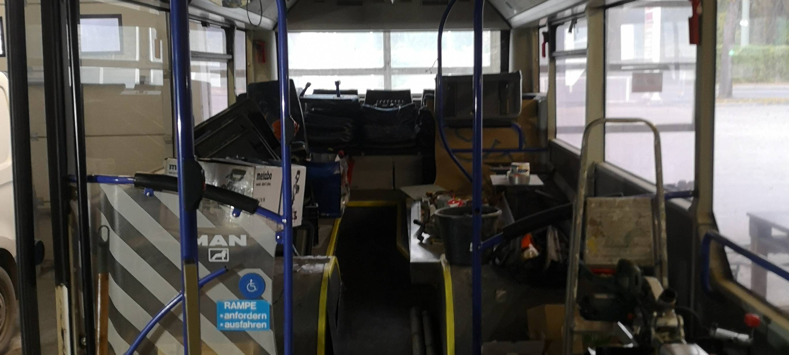 Baustelle im Innenraum