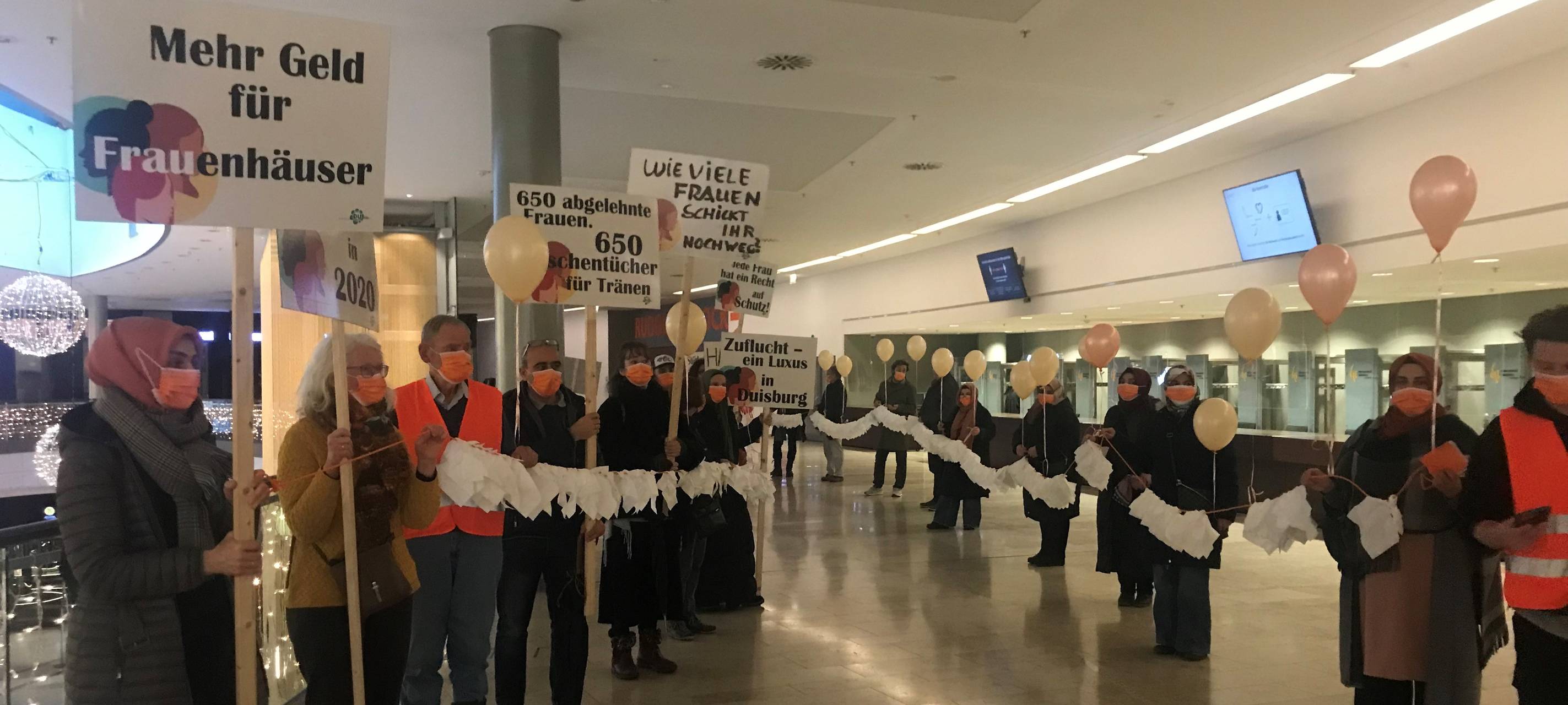 Mehr Geld für Duisburger Frauenhäuser